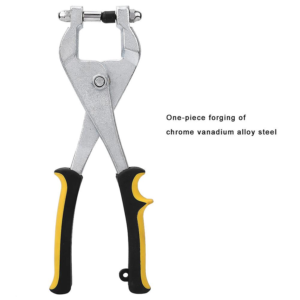 Multi Function Grit Punch Pliers Metal Sheet 3.27mm Hole Puncher Pliers