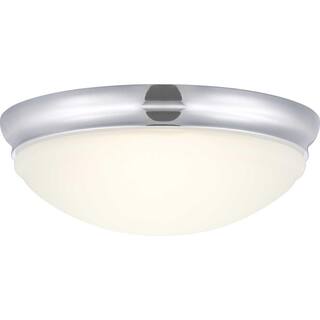 Progress Lighting 1-Light Polished Chrome Integrated LED Flush Mount P350131-015-30
