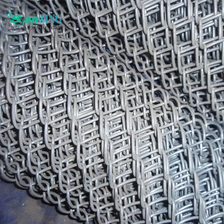 Professional factory supply good price galvanized chain link fence