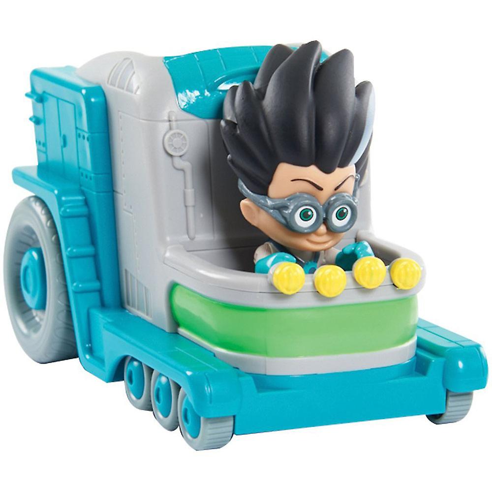 PJ Masks pyjamasheroes vehicle + figure， Romeo ' s Lab