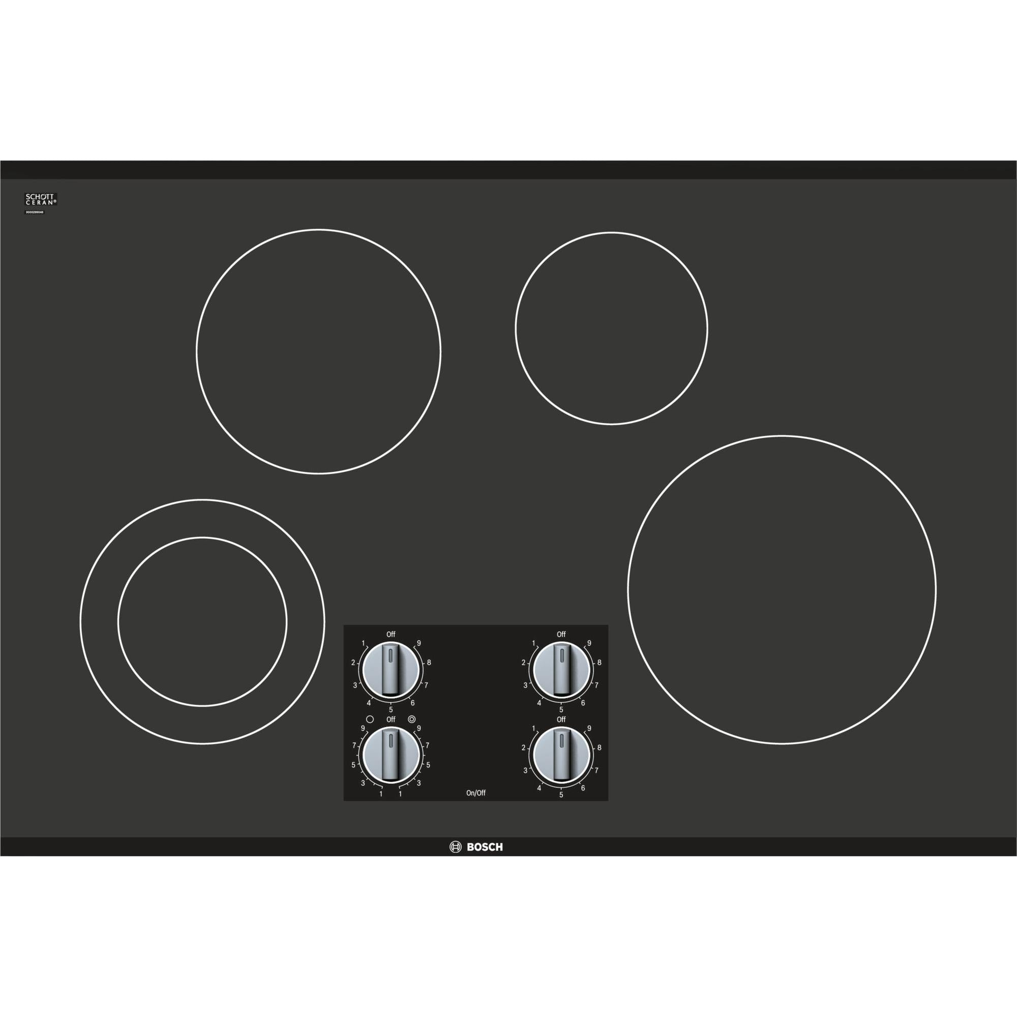 Bosch 30-inch Built-in Electric Cooktop NEM5066UC