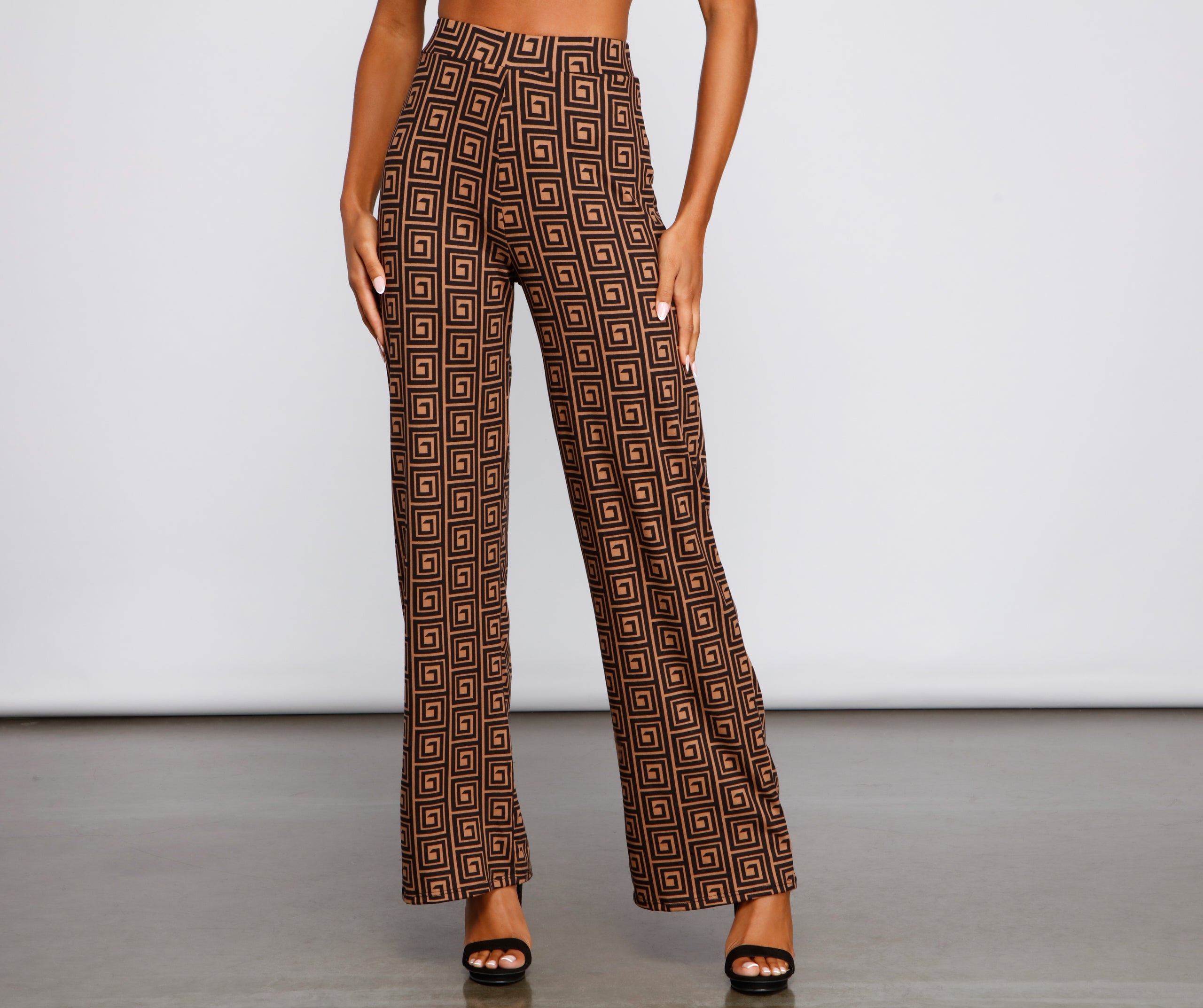 Trendy-Chic Vibes Wide-Leg Pants