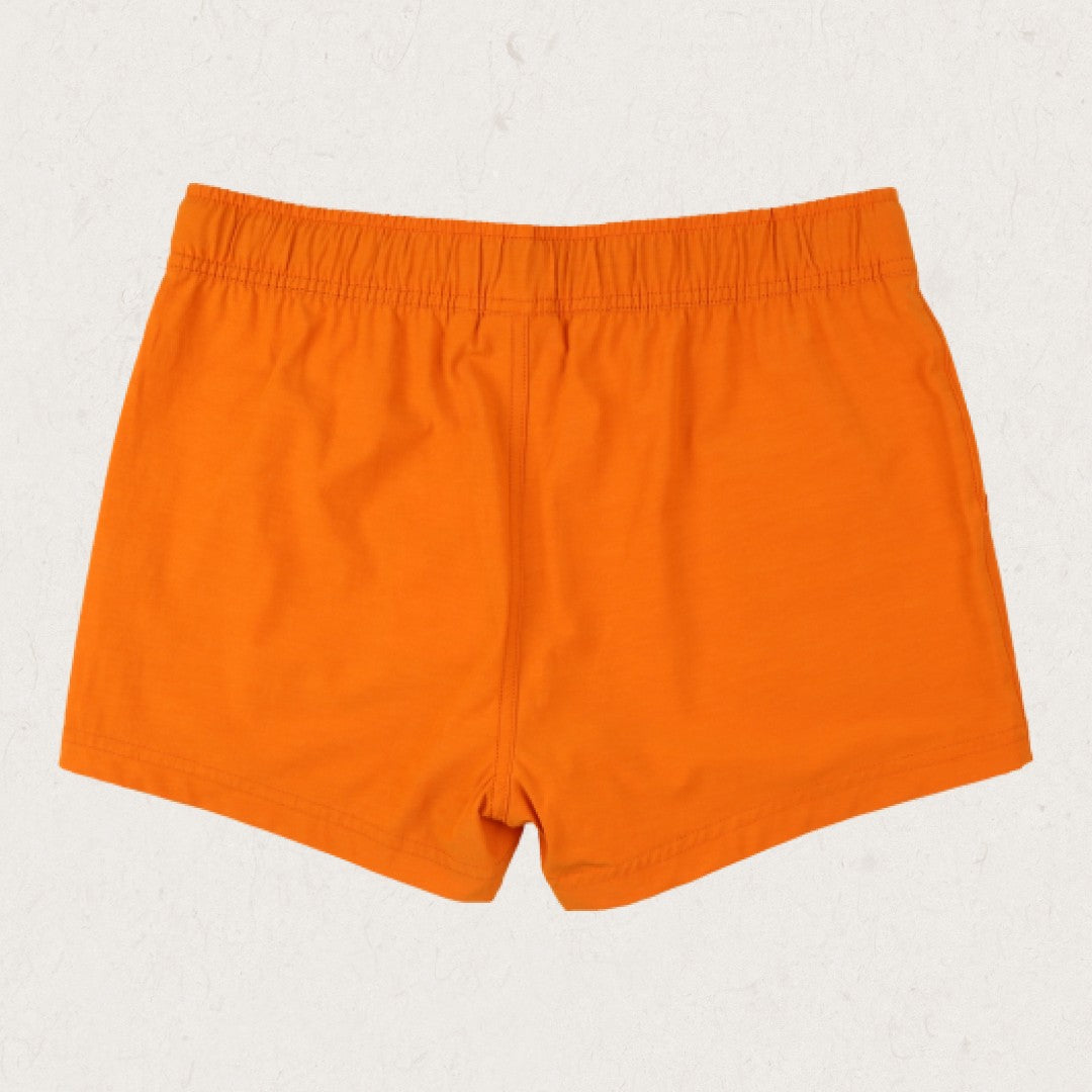 Del Sur Hemp All Purpose Shorts - Sunrise Orange