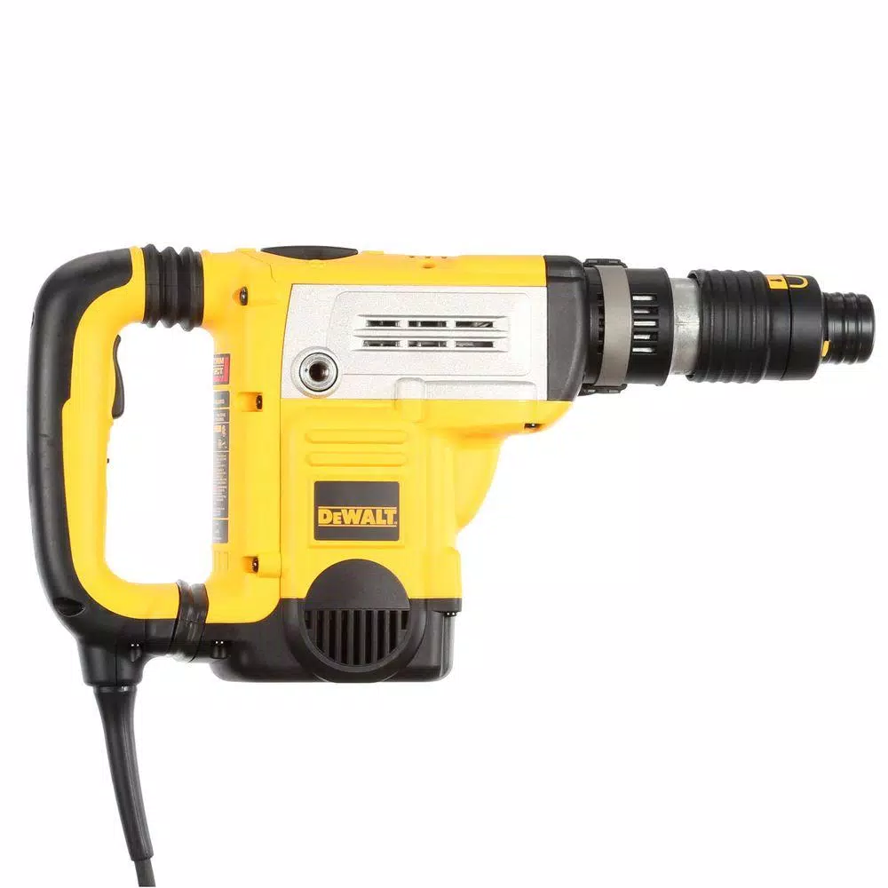 DEWALT 13.5 Amp 1-3/4 in. Corded Spline Combination Concrete/Masonry Rotary Hammer with SHOCKS， 2 Stage Clutch and Case and#8211; XDC Depot