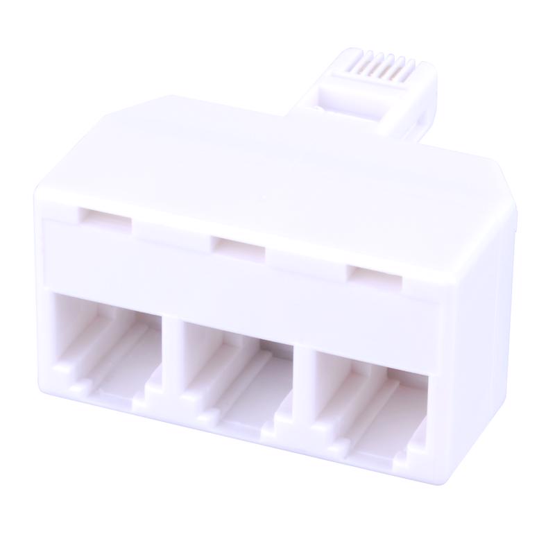 ADAPTER TRIPLEX WHITE