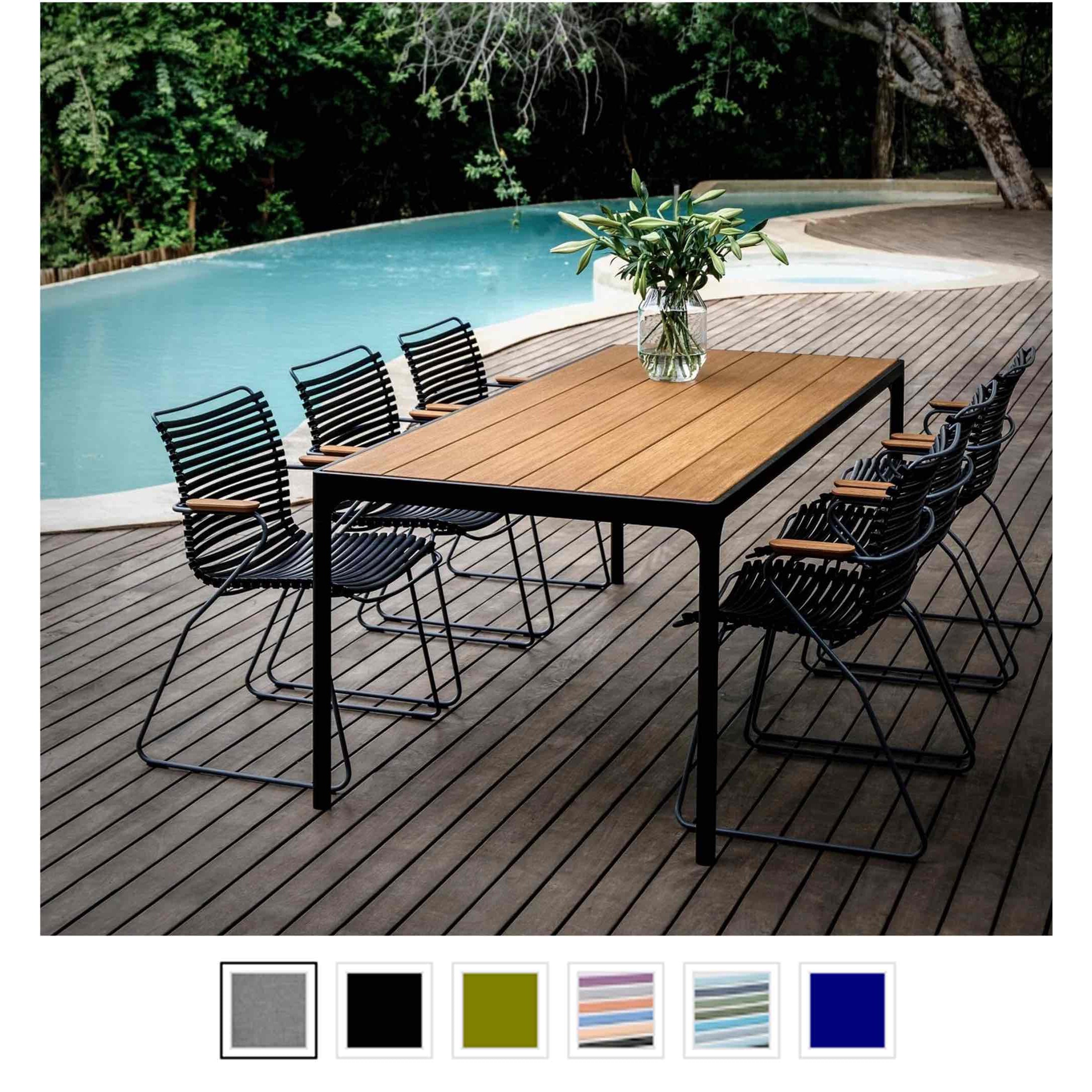 HOUE Four 83 or 106 (Banquet) Outdoor Dining Tables