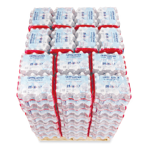 Crystal Geyser Alpine Spring Water， 16.9 oz Bottle， 24/Case， 84 Cases/Pallet (24514)