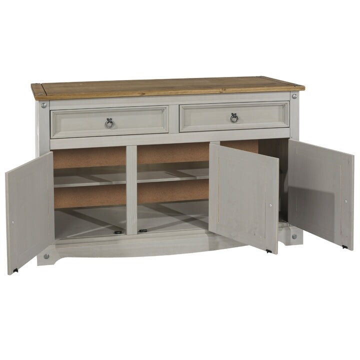 Wood Buffet Sideboard Corona Collection  Furniture Dash