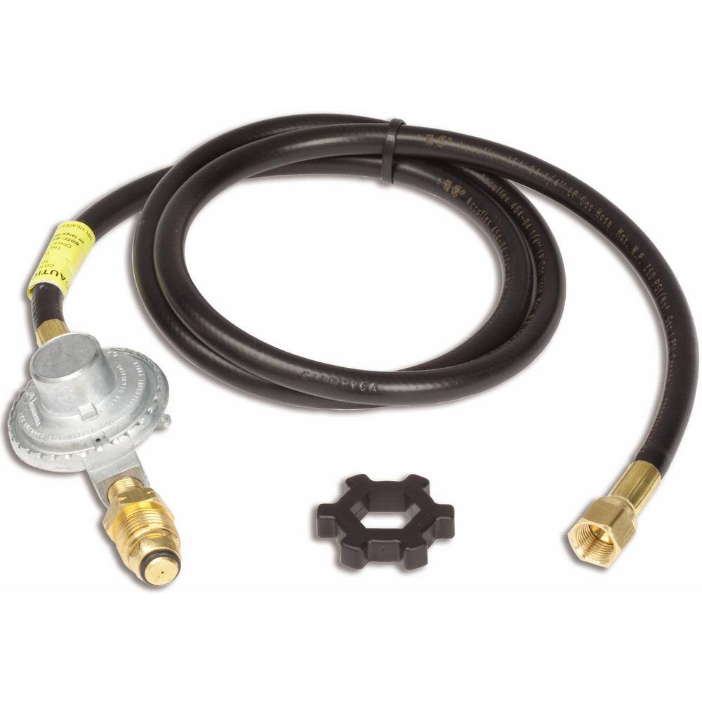 Mr. Heater 5 ft. L Propane Hose and Regulator Assembly F273071