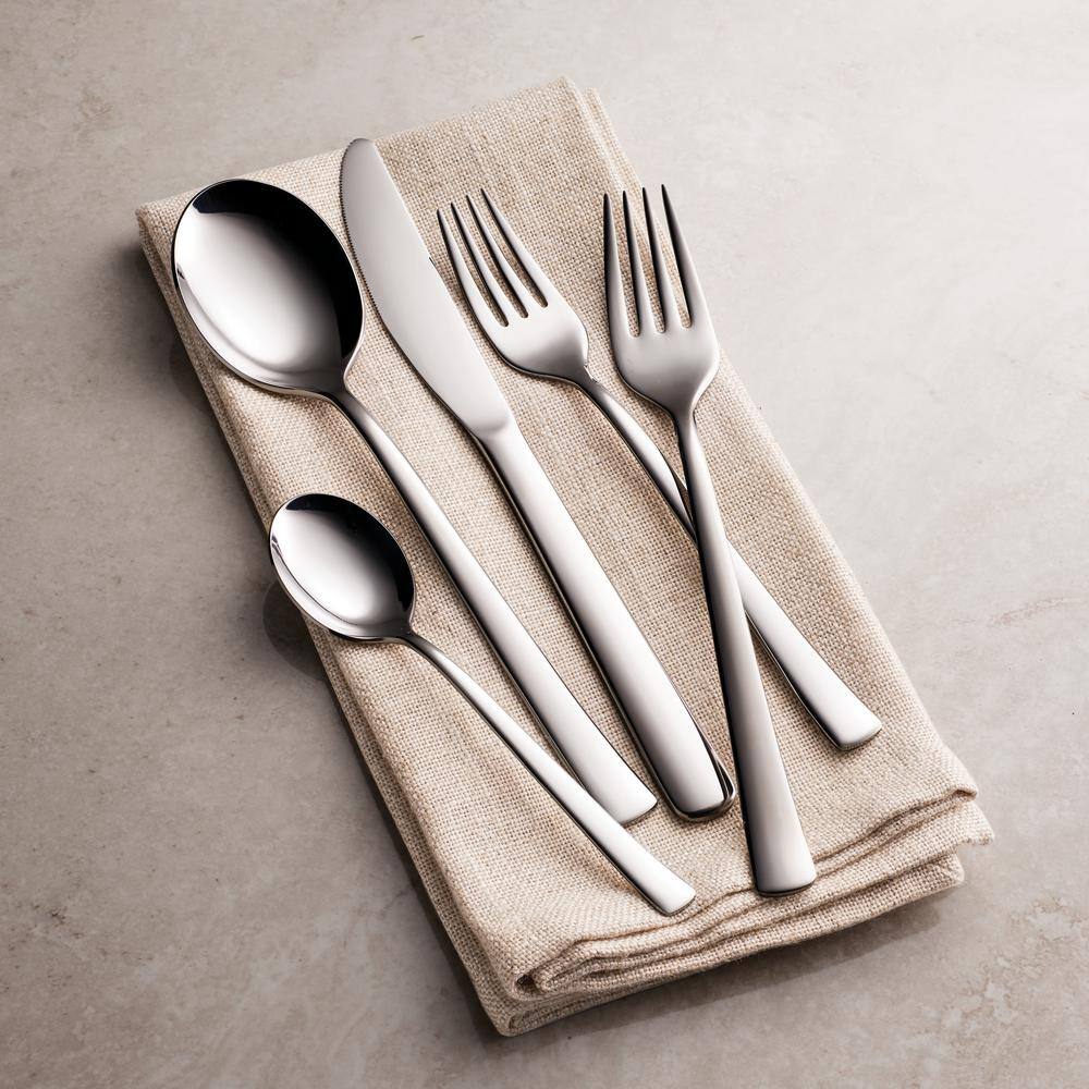 Tramontina Berlin 20-Piece 1810 Stainless Steel Flatware Set 80327001DS