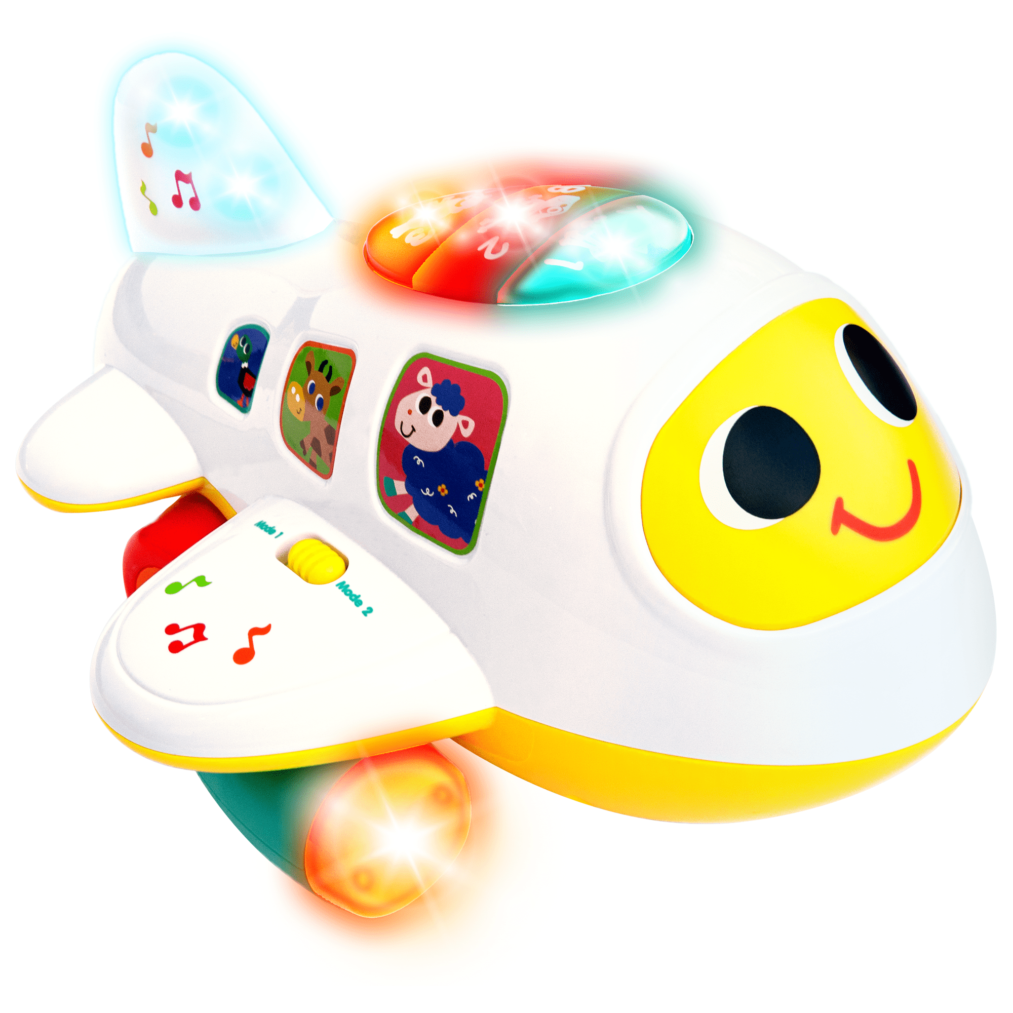 Electronic Airplane Toys Toddlers Baby Learning Toys for 1+ Year Old Boys， Play Vehicle