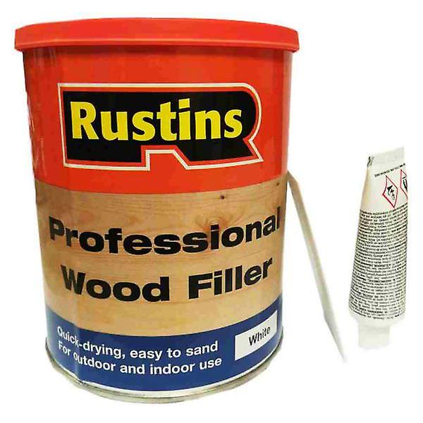 Rustins 1kg Professional Wood Filler White