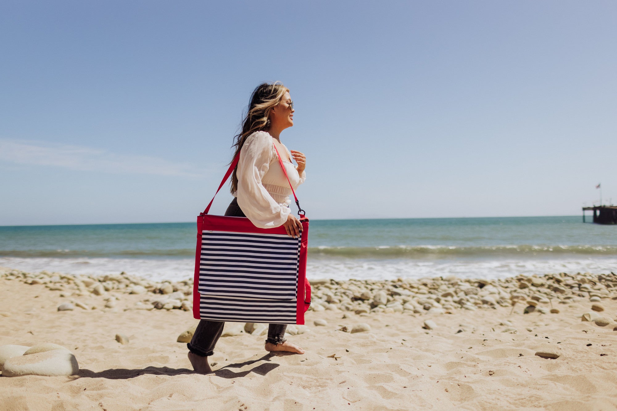 Beachcomber Portable Beach Chair & Tote