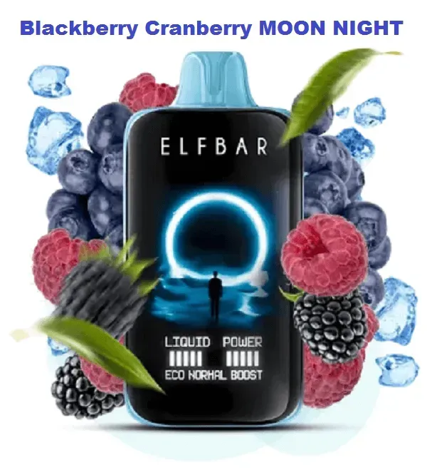⚡Elf Bar Moon Night 40000 – Ultra Long-Lasting Rechargeable Vape