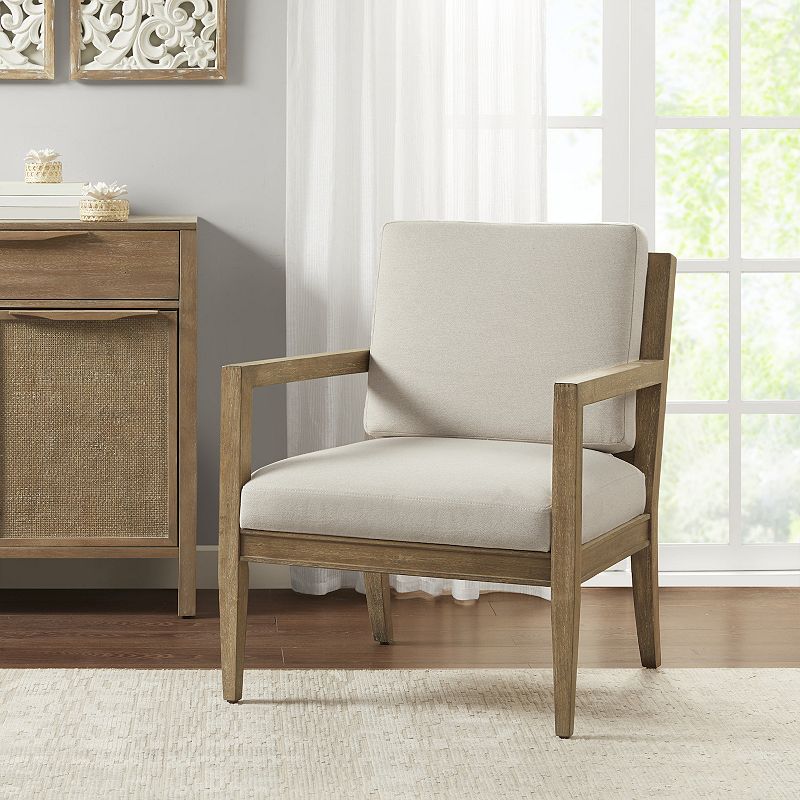 Madison Park Bianca Upholstered Accent Arm Chair