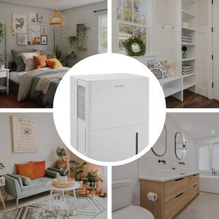 Danby 30 pt. 2000 sq.ft. Dehumidifier in White DDR030BLWDB-ME