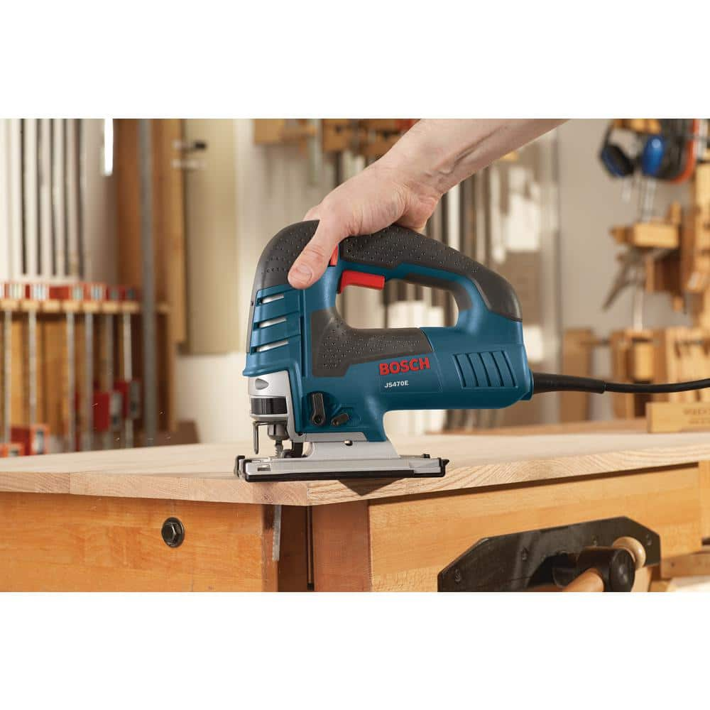 Bosch 7 Amp Corded Variable Speed Top-Handle Jig Saw Kit with Carrying Case JS470E