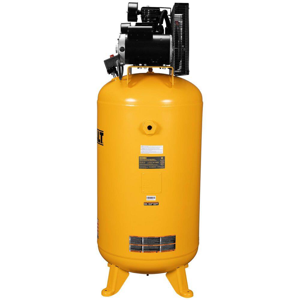 DW 80 Gal. 4.7 HP 155 PSI Stationary Electric Air Compressor DXCM801.COM