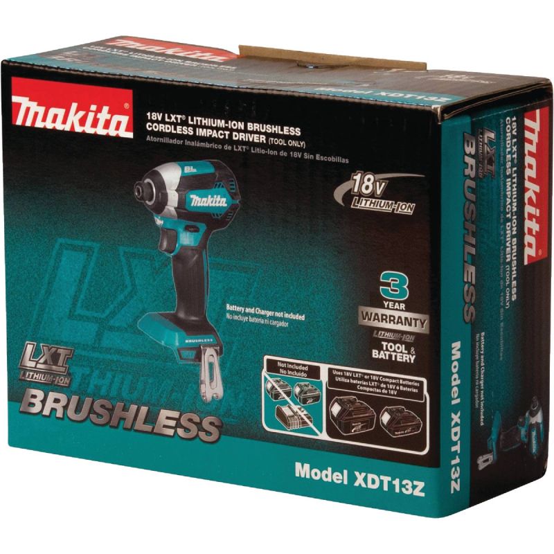 Makita 18V Brushless Hex Cordless Impact Driver