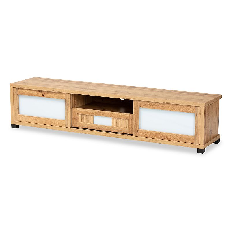 Baxton Studio Gerhardine 1-Drawer TV Stand