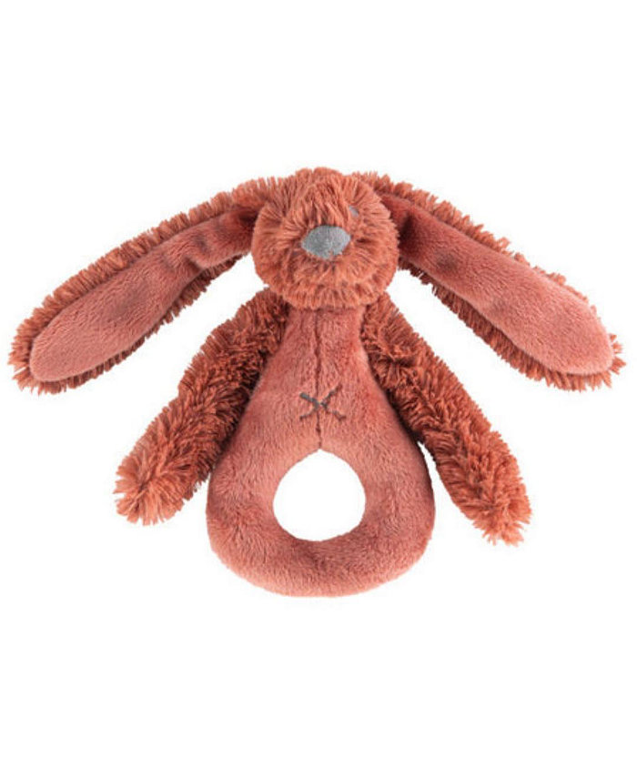 Newcastle Classics Rabbit Richie Rusty Rattle by Happy Horse 7 Inch Plush Animal Toy