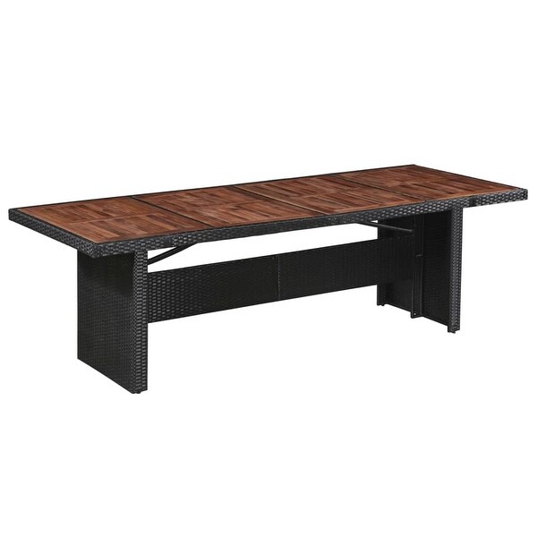 vidaXL Patio Table 94.5