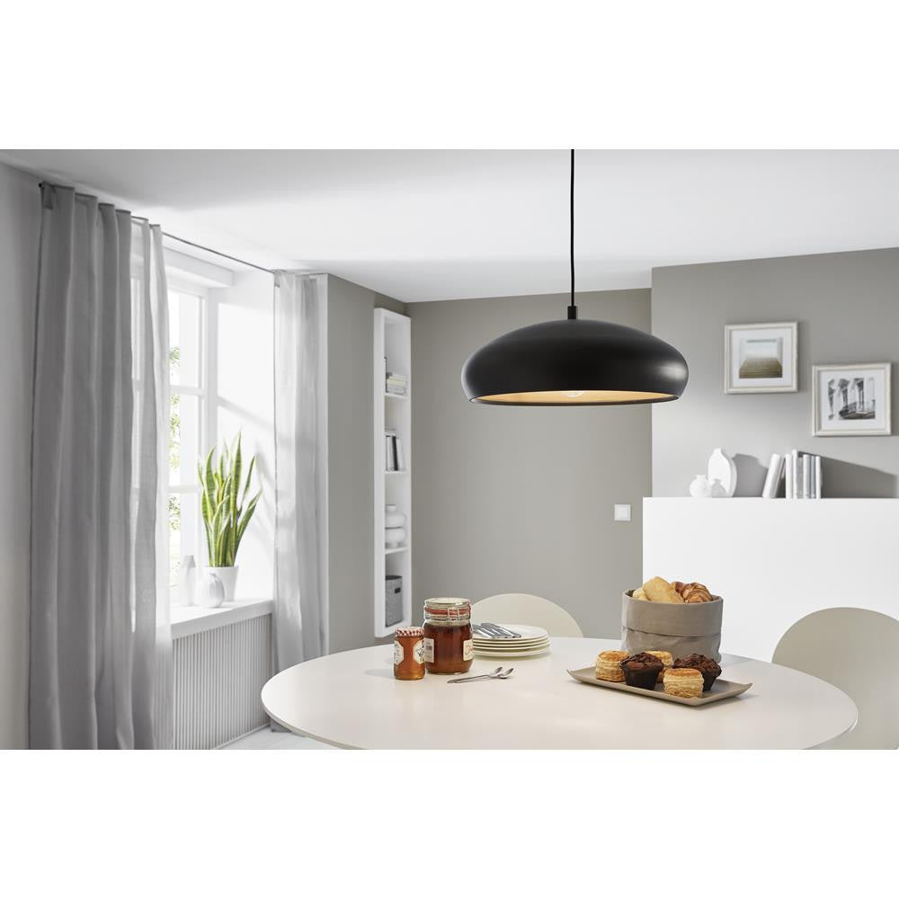 Eglo 94605 Mogano 1 Black & Copper 1 Lamp Pendant Light