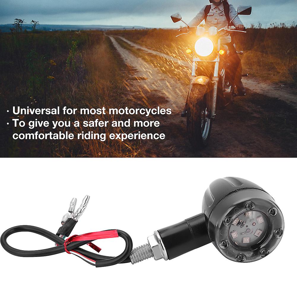 4pcs Motorcycle Universal Flash Indicator Turn Signal Light Cornering Rear Lamp Brake Lights