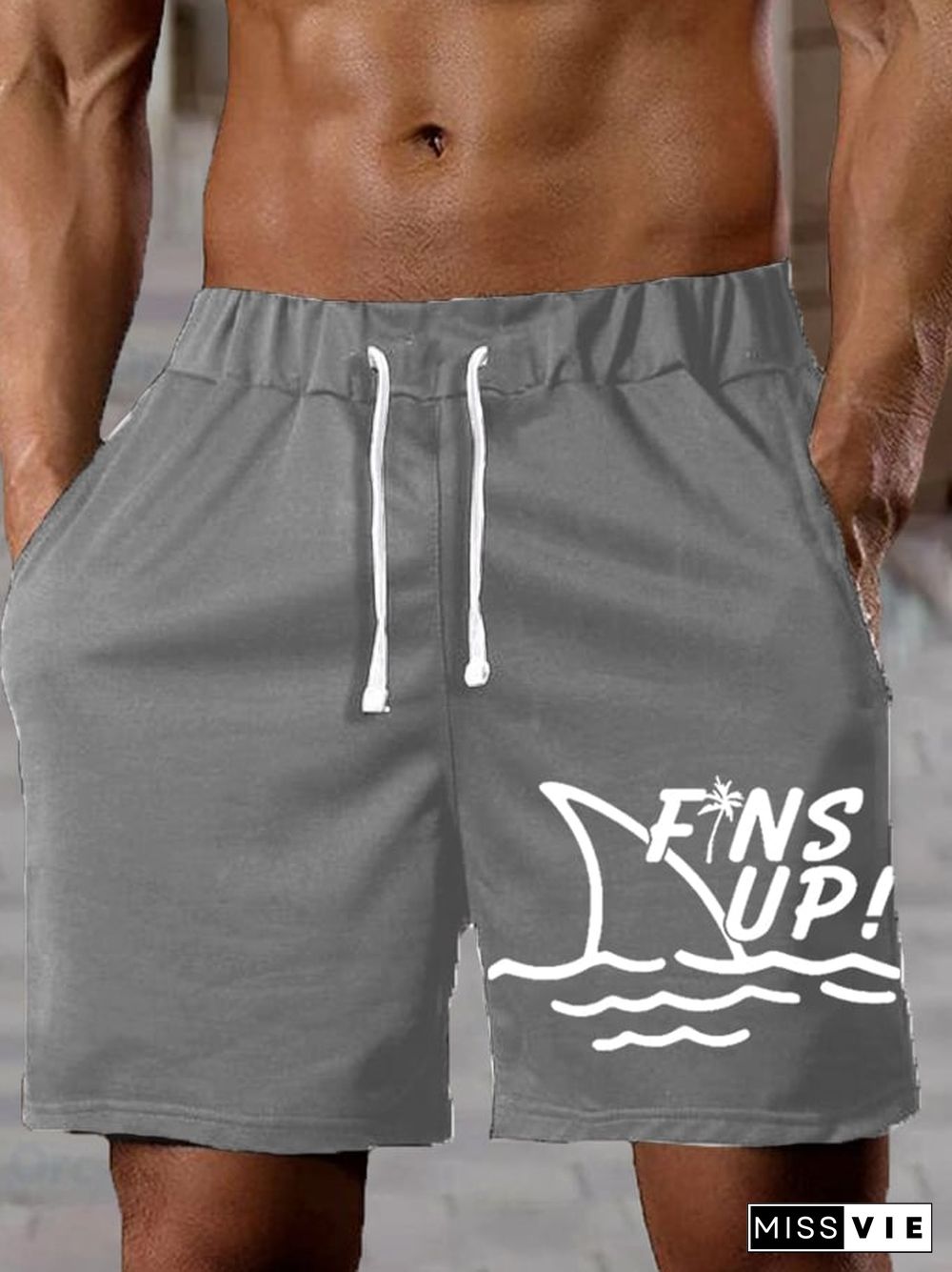 Men's Rip Jimmy Fins Up! Print Track Shorts