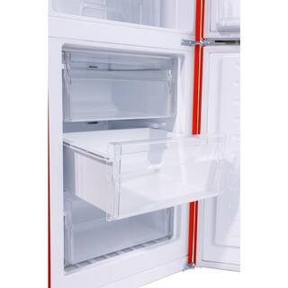 ConServ 10.7 cu. ft. Bottom Mount Retro Refrigerator in Red RF 132 R