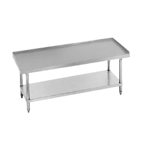 Advance Tabco EG-242 Stainless Steel Equipment Stand with Galvanized Undershelf， 24