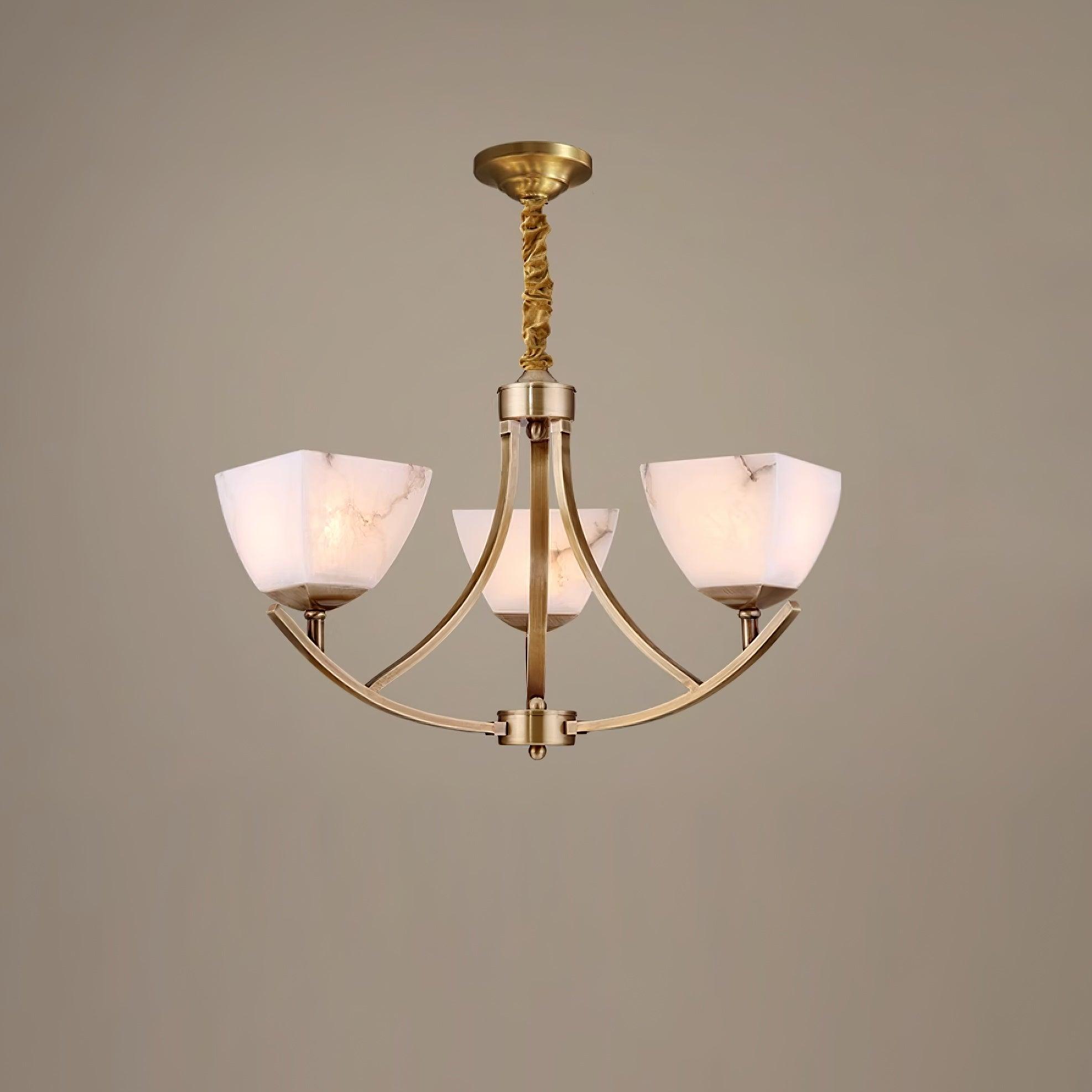 Dover Brass Chandelier