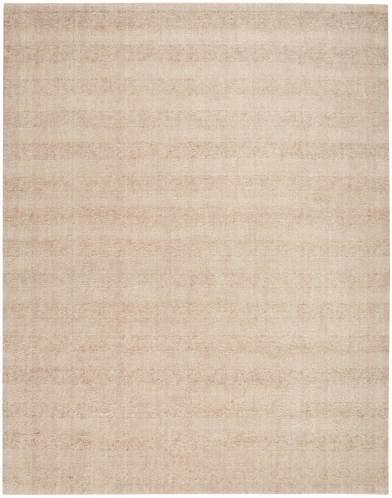 Calvin Klein Spun Beige Farmhouse Rug