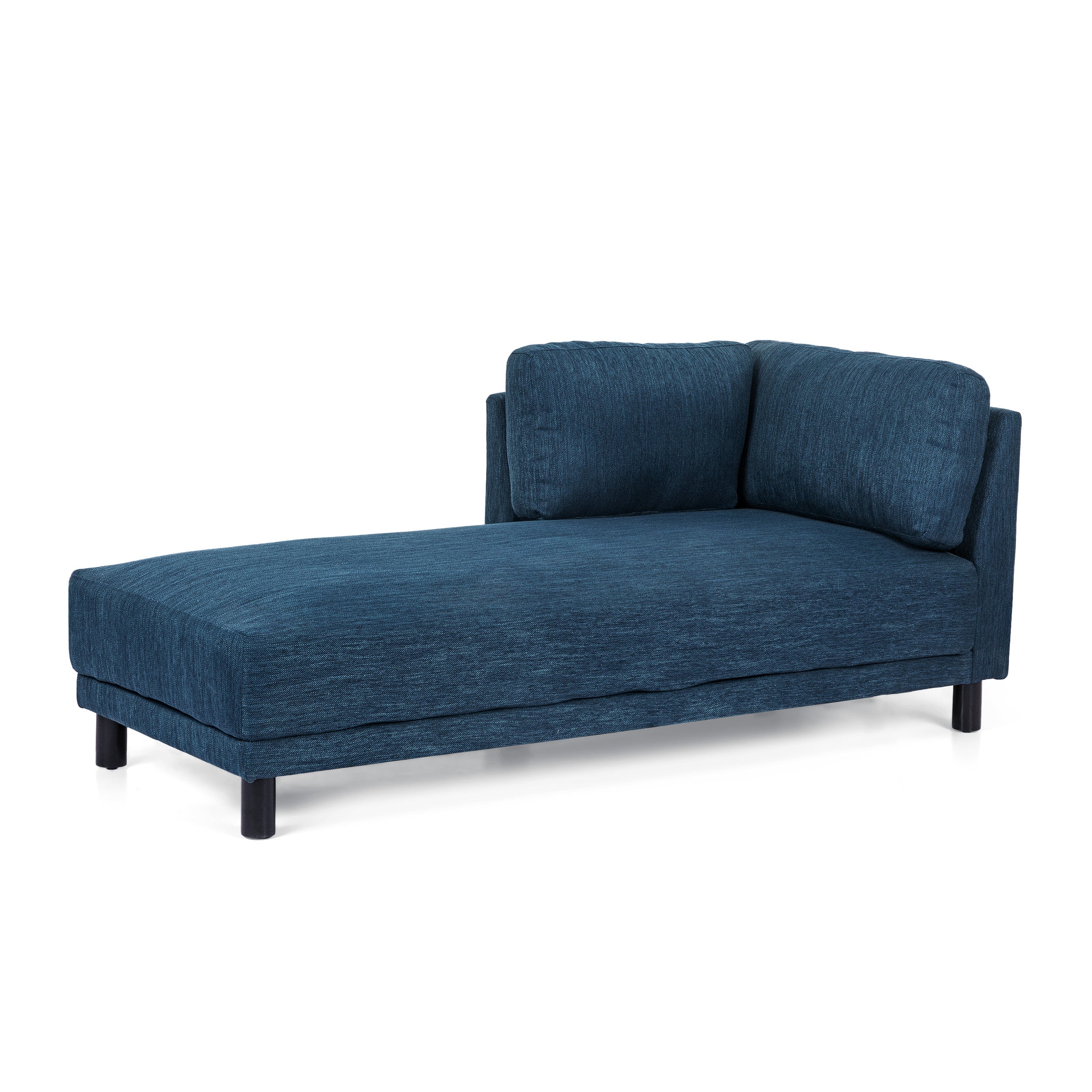 Wellston Contemporary Fabric Upholstered Chaise Lounge