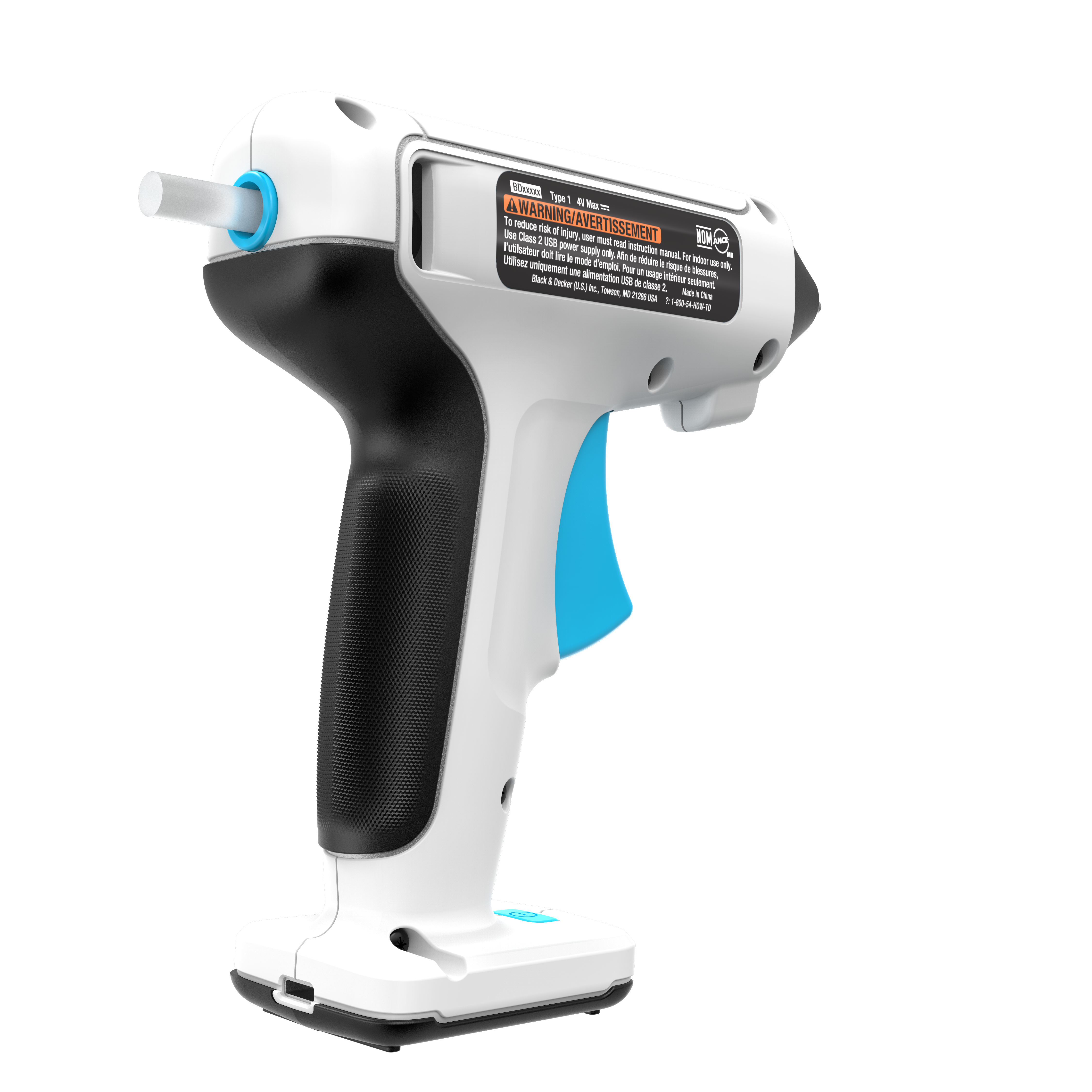 4V MAX* Cordless Glue Gun, USB Rechargeable