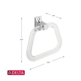 Best Value Centura Towel Ring in Polished Chrome 8517