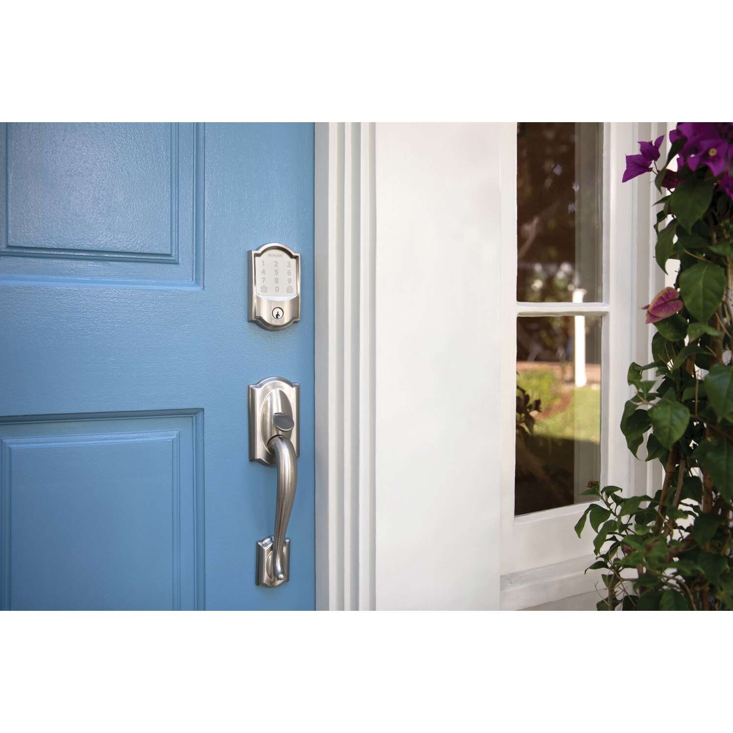 Schlage Encode Satin Nickel Metal Wifi Deadbolt