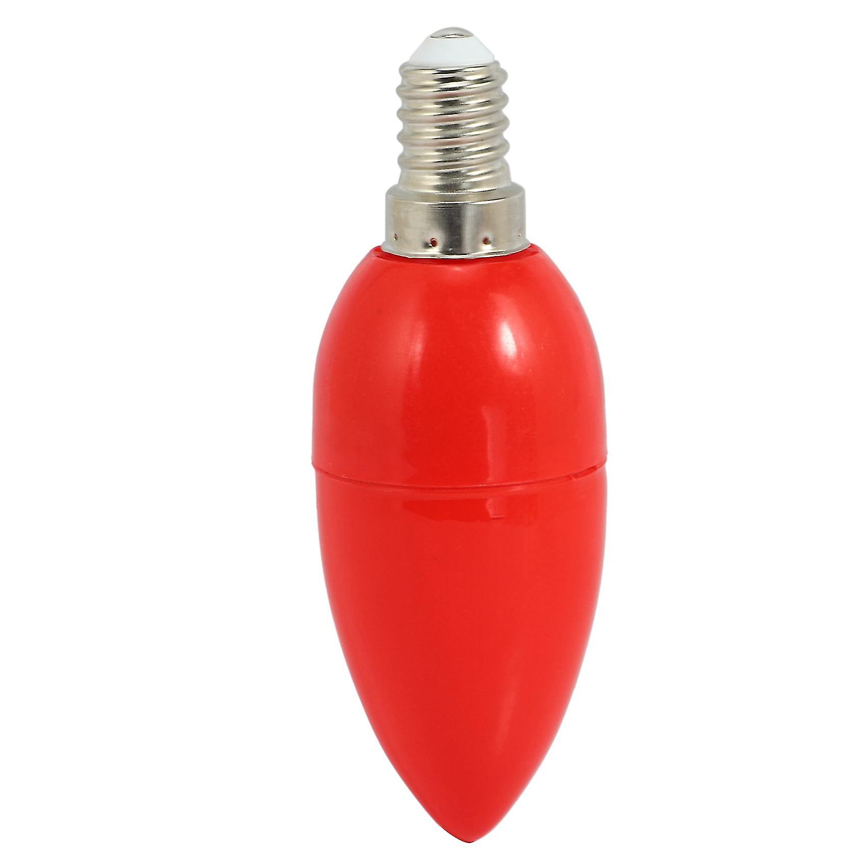 10x Led Candle Light Candle Light Bulbs Red Fortune Lamp God Lights Energy Saving Candle Lights，e14