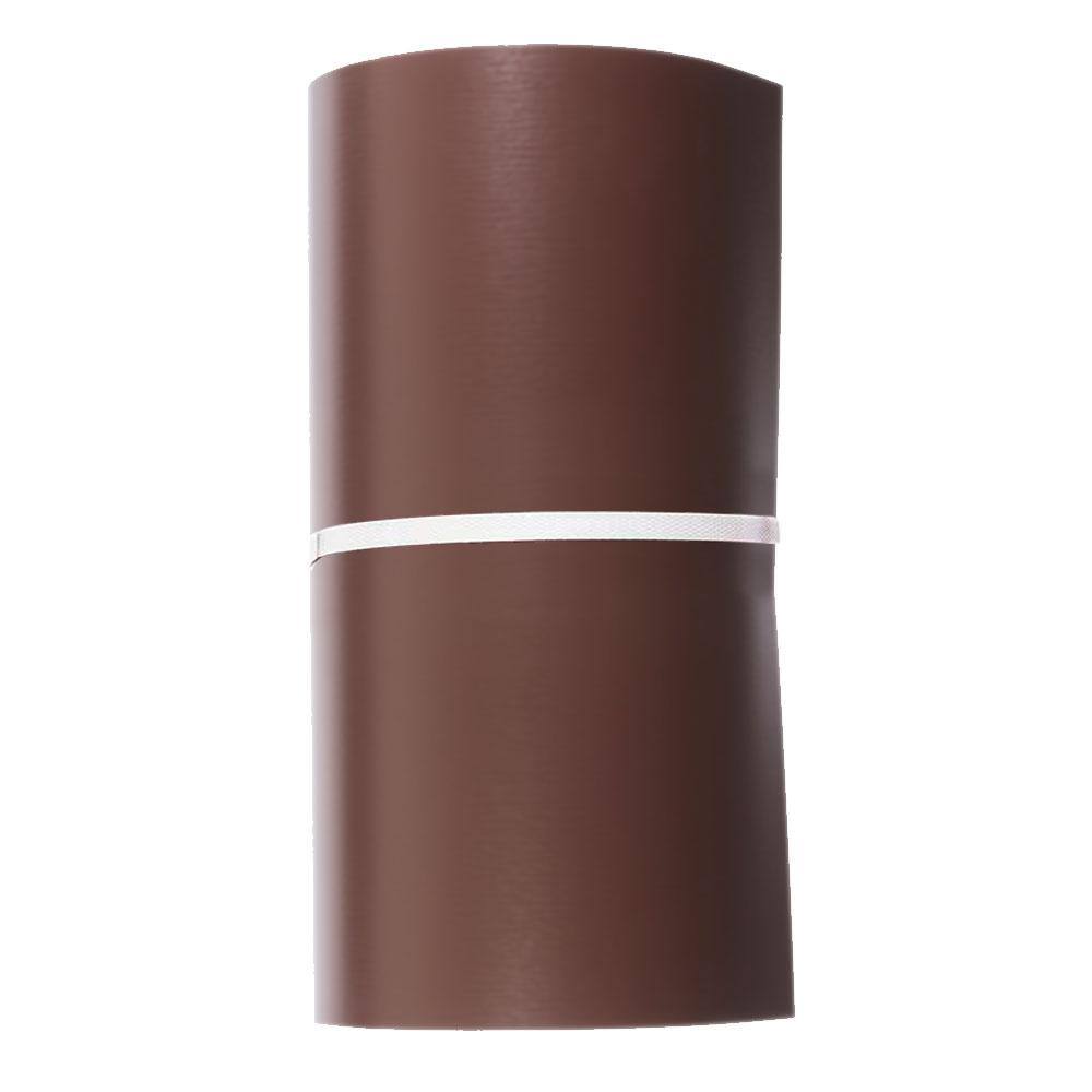 Gibraltar Building Products 14 in. x 50 ft. Royal Brown Over Birch White Aluminum Trim Coil ATC14-BR