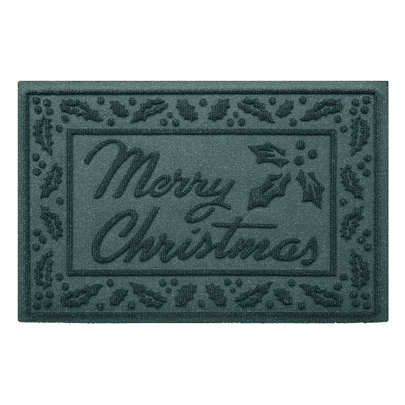 Bungalow Flooring Waterhog Merry Christmas Doormat - 20'' x 30''