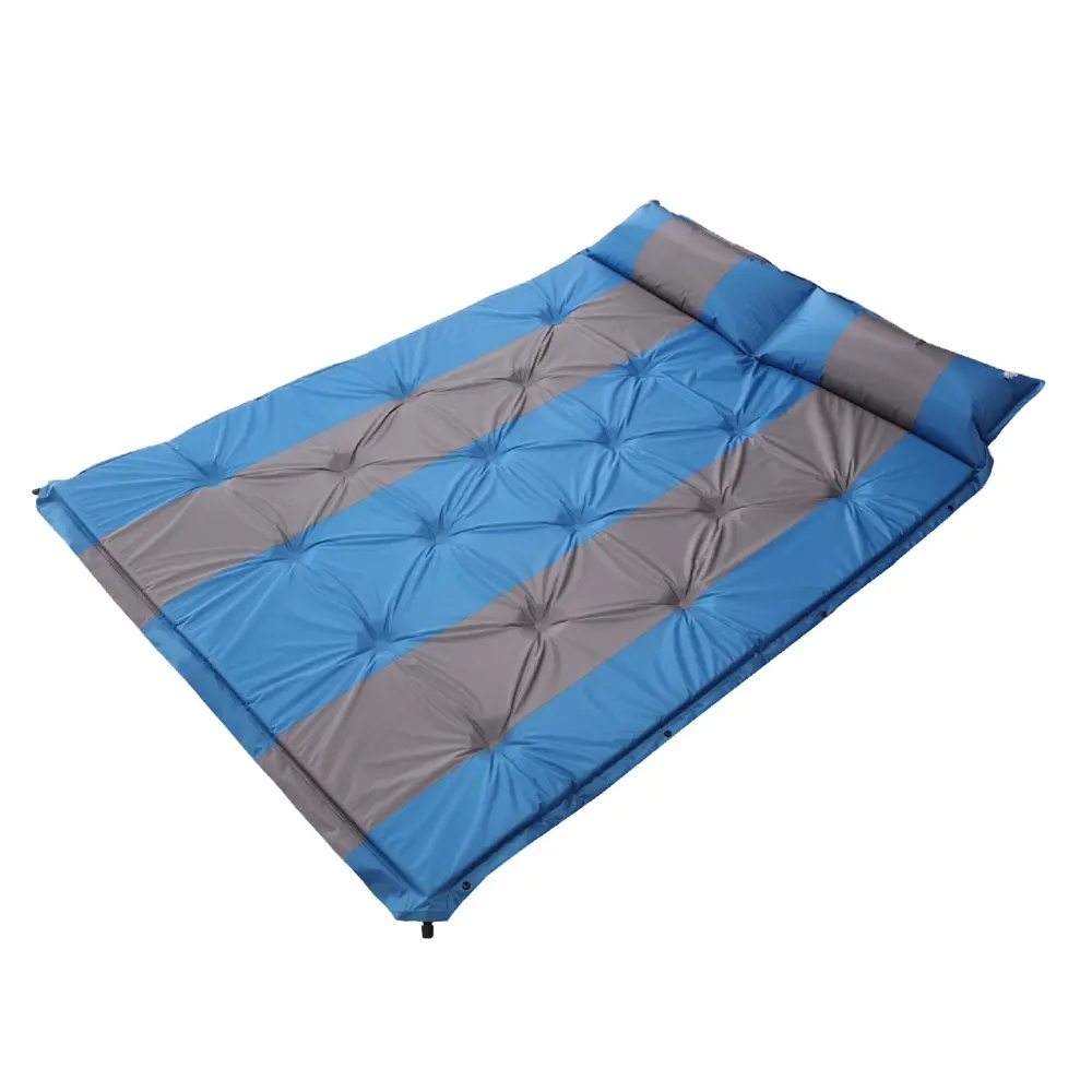 super soft pillow top camping air mattress outdoor camping mat inflatable sleeping pad for camping