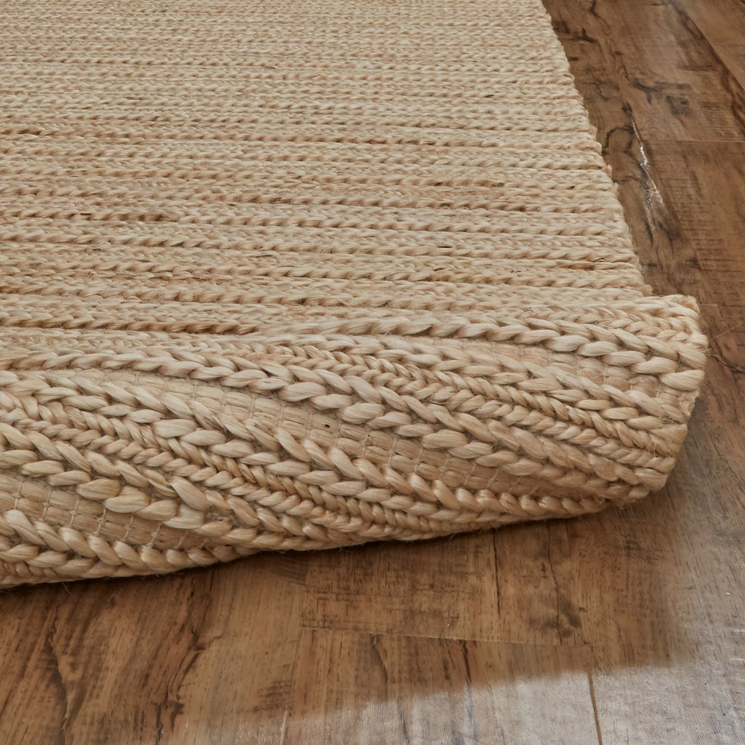 Knox Hand Woven Straw Gold Rug by BD Fine