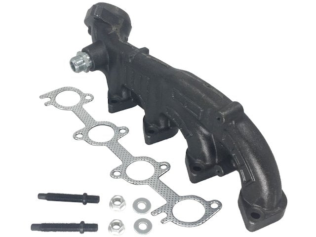 Left Driver Side Exhaust Manifold with Cylinder Head Gaskets - Compatible with 1999 - 2003 Ford F150 5.4L V8 2000 2001 2002