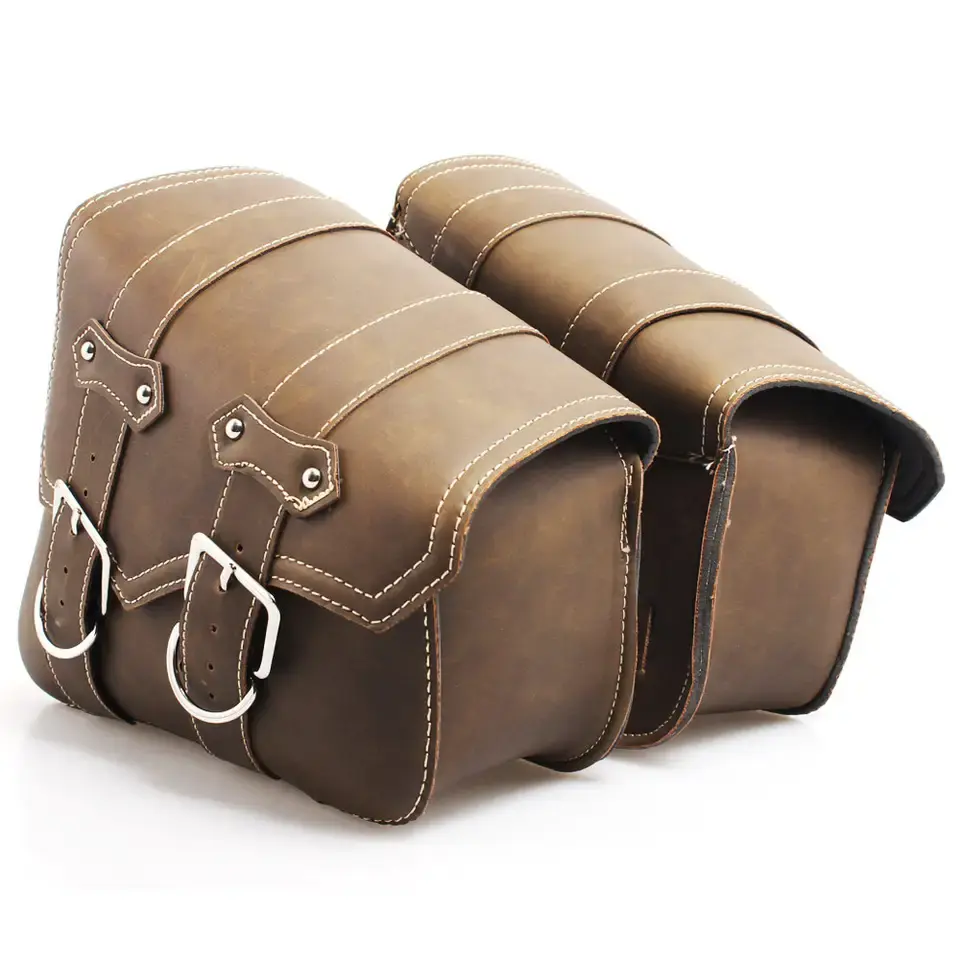 Pakistan Made Hand Made High Quality Tool Pouch Bag For Motorbike  Motorbike Leather bags