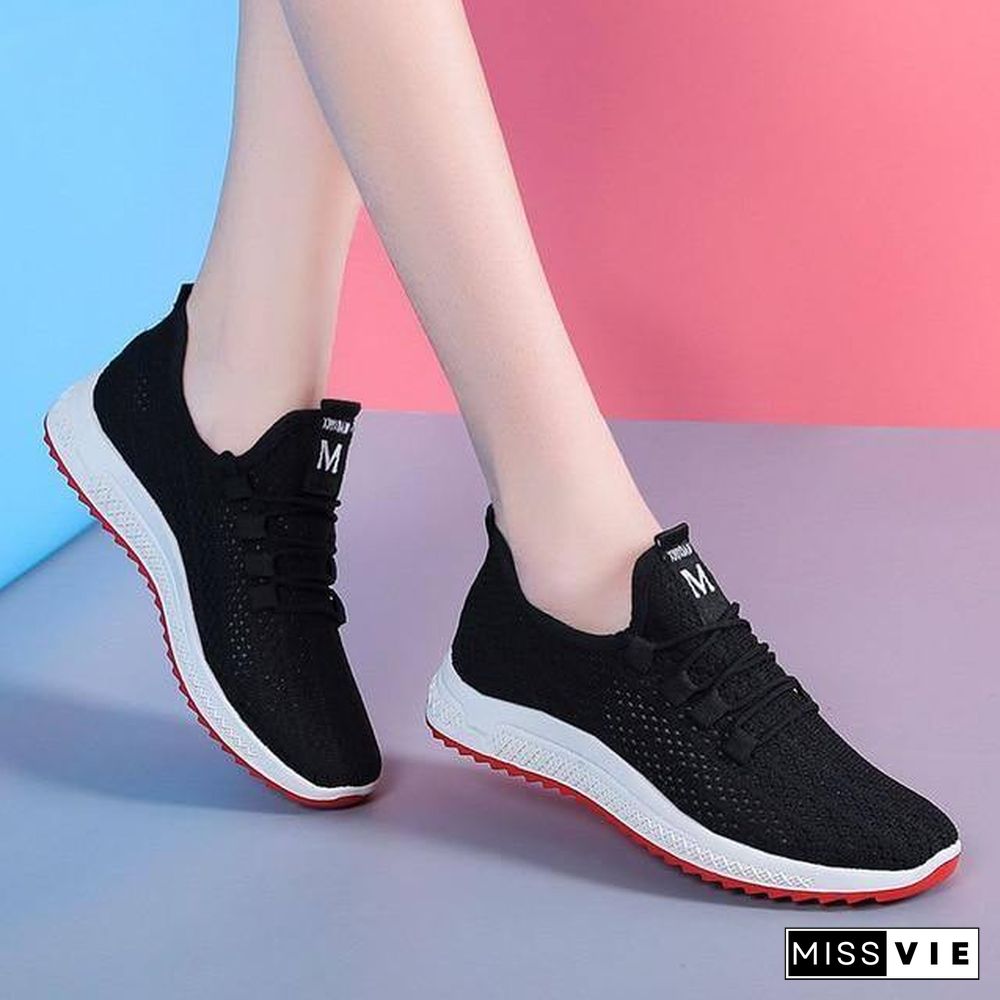 Spring Women Casual Shoes Breathable Mesh Platform Sneakers Women New Fashion Mesh Sneakers Shoes Woman Tenis Feminino