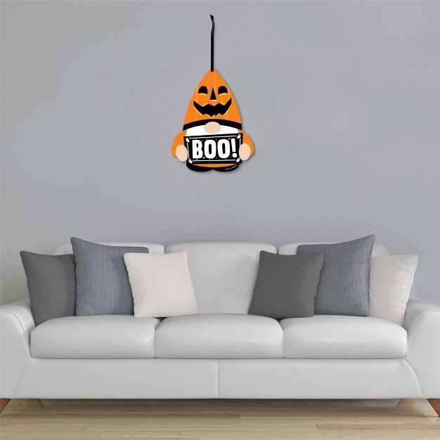 Big Dot Of Happiness Halloween Gnomes Hanging Porch Spooky Fall Party Outdoor Decorations Front Door Decor 1 Piece Sign