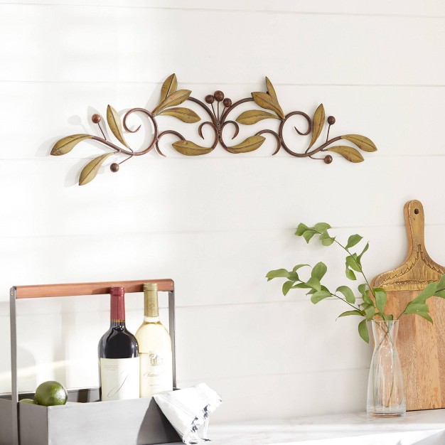 Metal Leaf Wall Decor Olivia amp May