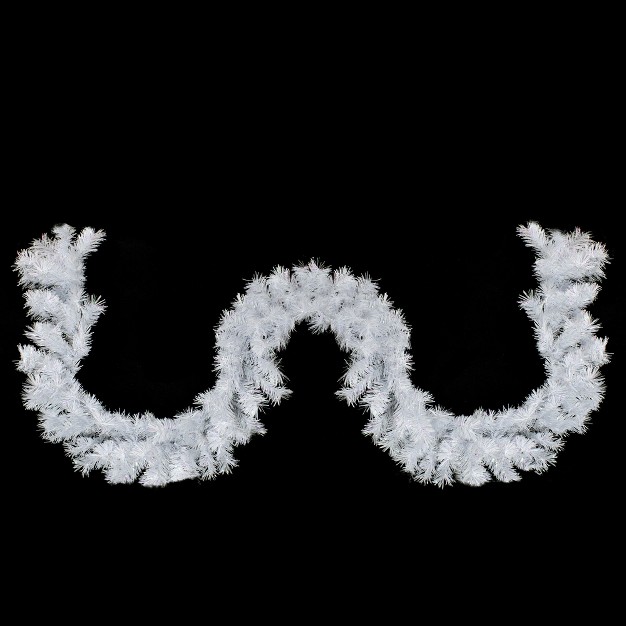 Icy White Iridescent Spruce Artificial Christmas Garland Unlit