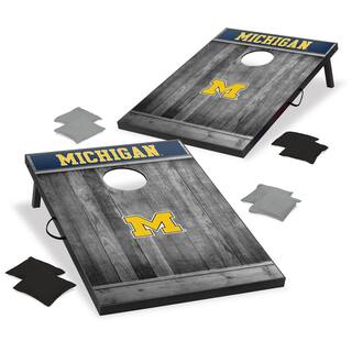 Wild Sports Michigan Wolverines 24 in. W x 36 in. L Cornhole Bag Toss 1-16023-GW680WD