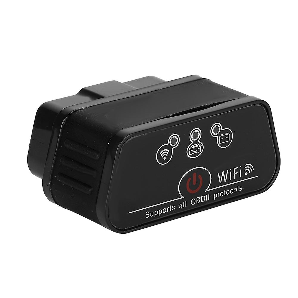 Kw903 Elm327wifi Iso Universal Mobile Phone Auto Diagnostic Scanner For Car(black)